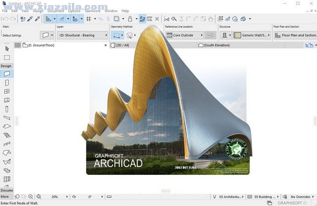 Archicad 24.3008免费版 附安装教程