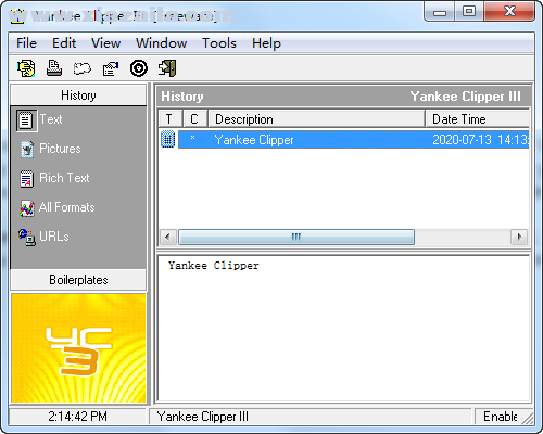 Yankee Clipper III(复制粘贴工具) v1.0.4.3官方版