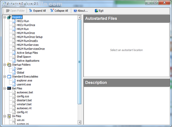 Autostart Explorer(自启动项管理软件) v2.1官方版