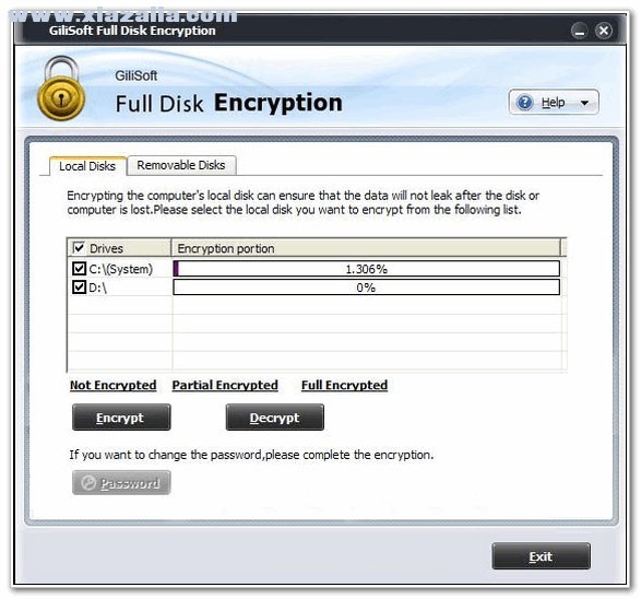 Gilisoft Full Disk Encryption(磁盘加密软件) v5.0官方版