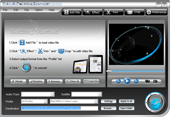 Emicsoft iPad Video Converter(IPAD<a href=