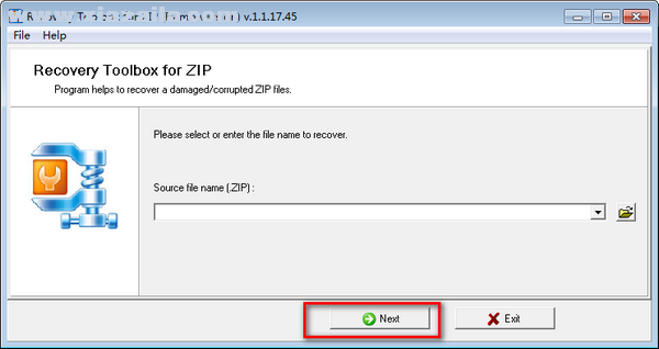 Recovery Toolbox for ZIP(ZIP文件修复工具) v1.1.17.45免费版