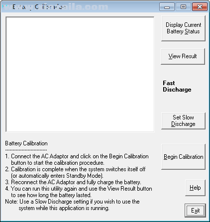 Battery Calibration(笔记本电池修复软件) v1.0.0.66免费版