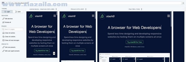 slashB(web开发浏览器) v1.4.5官方版