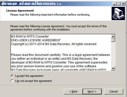 M3 RAW To NTFS Converter(NTFS硬盘修复工具)(4)