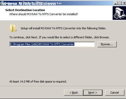 M3 RAW To NTFS Converter(NTFS硬盘修复工具)(6)