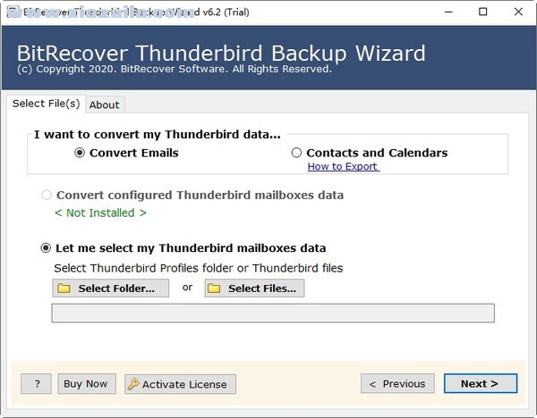 BitRecover Thunderbird Backup Wizard(数据<a href=