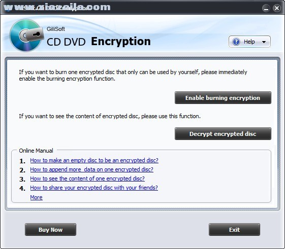 GiliSoft CD DVD Encryption v3.2.0官方版