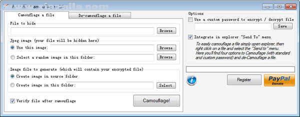 Free File Camouflage(文件伪装图片工具) v1.2.5官方版