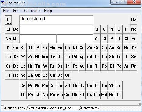 分子量计算软件(isopro) 官方版