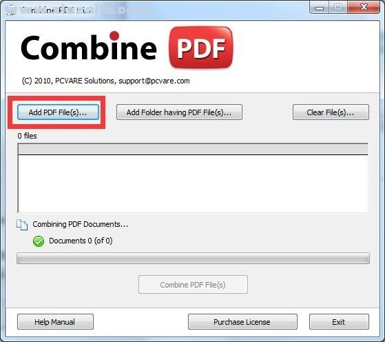 Combine PDF(PDF文档合并工具) v1.2官方版