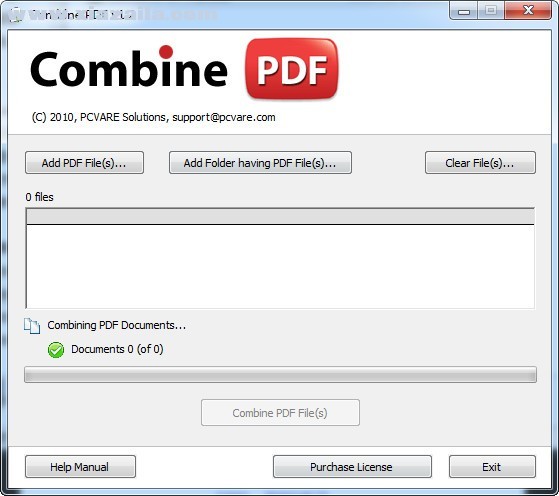 Combine PDF(PDF文档合并工具) v1.2官方版