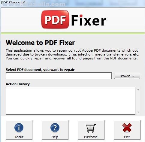 PDF Fixer(PDF文件修复工具) v1.4官方版