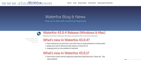 Waterfox(水狐浏览器) v2022.06中文官方版