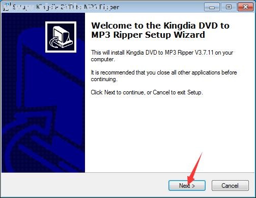Kingdia DVD to MP3 Ripper(DVD音频抓取软件) v3.7.8.0官方版