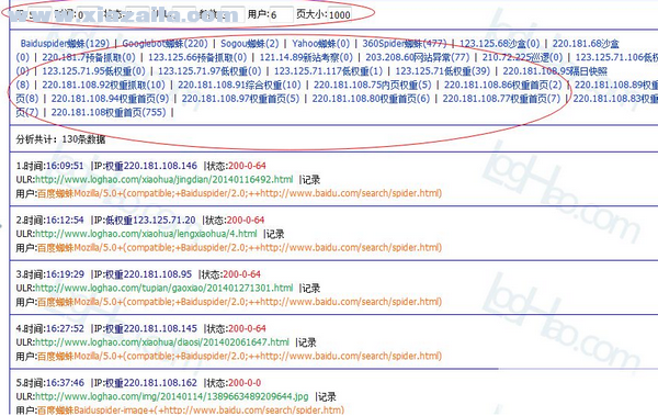LogHao网站日志分析工具 v1.0官方版