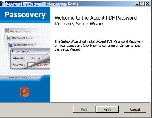 Accent PDF Password Recovery v20.09官方版