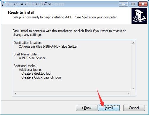 A-PDF Size Splitter(PDF拆分工具) v1.2官方版