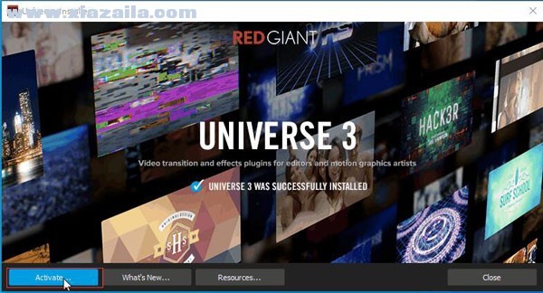 Red Giant Universe(红巨人群集特效插件) v3.3.1官方版