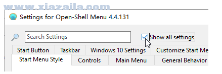 Open Shell Menu(windows经典开始菜单软件) v4.4.169官方版