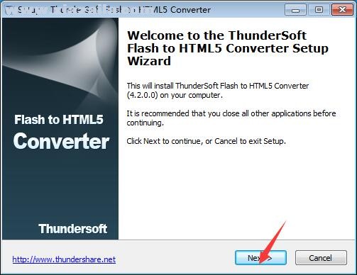 ThunderSoft Flash to HTML5 Converter v4.9.0.0免费版