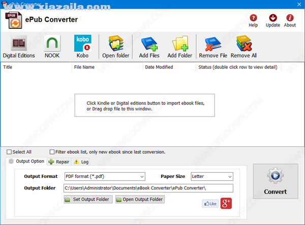 ePub Converter(epub格式转换器) v3.21.1102.379官方版