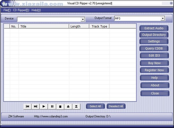 Visual CD Ripper(CD翻录软件) v2.70官方版