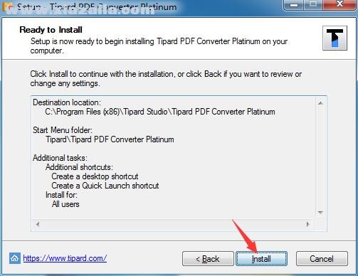 Tipard PDF Converter Platinum(PDF转换器) v3.3.30官方版