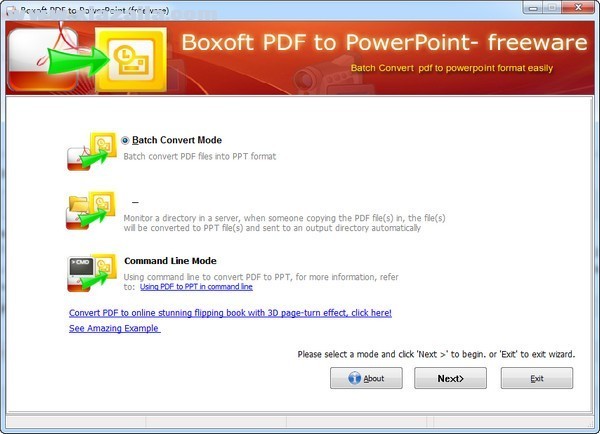 Boxoft PDF to PowerPoint(PDF转<a href=