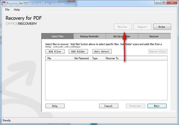 Recovery for PDF(PDF文件修复软件) v1.2.22190官方版