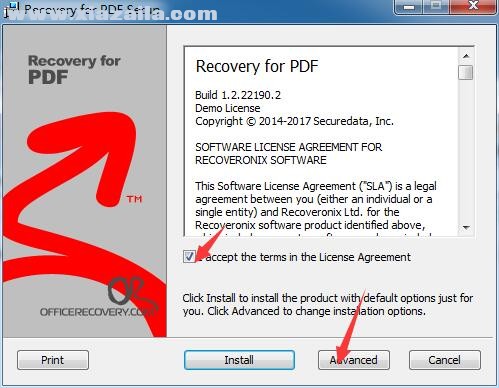 Recovery for PDF(PDF文件修复软件) v1.2.22190官方版