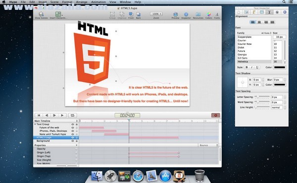 Hype 3 For Mac(html5开发工具) v3.6.7