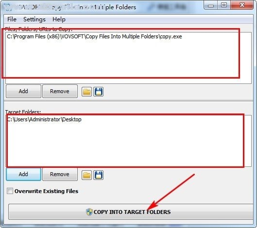Copy Files Into Multiple Folders(文件管理软件) v5.4官方版