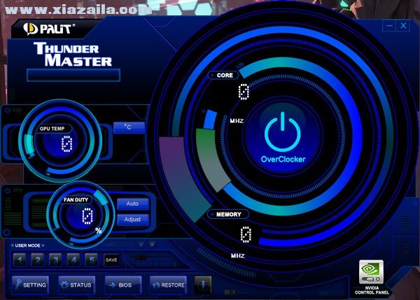 ThunderMaster(显卡超频控制软件) v3.29官方版