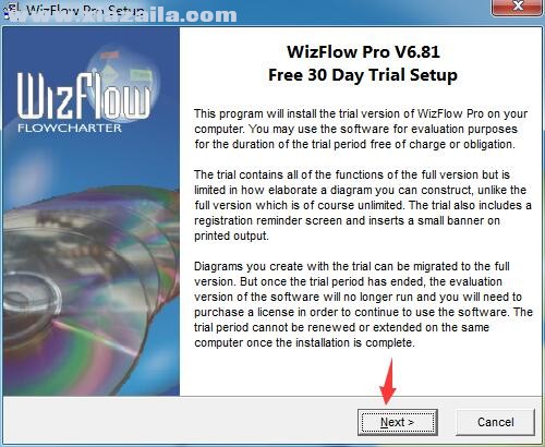 WizFlow Flowcharter(流程图制作软件) v6.81.2151免费版