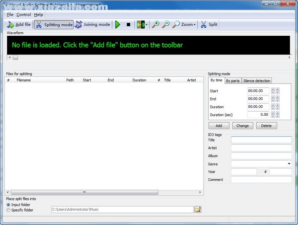 Visual Audio Splitter & Joiner(音频分割合并软件) v12.0官方版