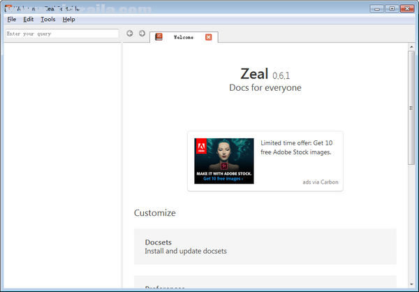 Zeal(离线文档浏览器) v0.6.1官方版