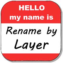 Rename by Layer(SketchUp以层为名插件)