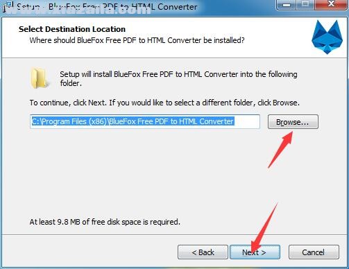 BlueFox Free PDF to HTML Converter(PDF转HTML软件) v9.5.5官方版