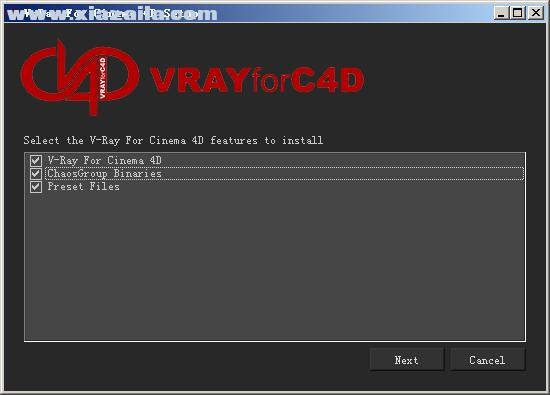 Vray for C4D渲染器 v3.4.01汉化中文版