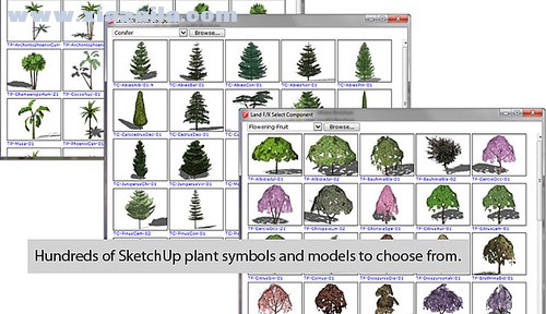 Land F/X for SketchUp(景观设计插件) v3.30 免费版