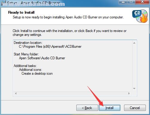 Apen Audio CD Burner(CD刻录软件) v1.12官方版