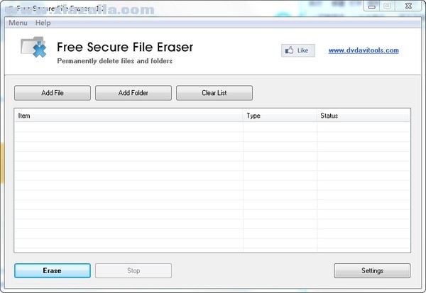 Free Secure File Eraser(文件安全删除工具) v1.2官方版