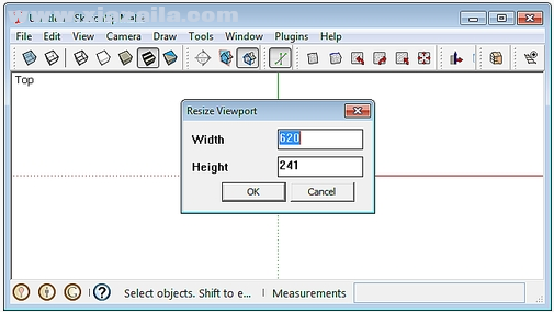 sketchup设置窗口大小插件(Viewport Resizer) v1.0.0 官方版