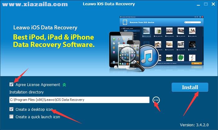 Leawo iOS Data Recovery(iOS数据恢复工具) v3.4.2.0官方版