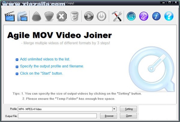 Agile MOV Video Joiner(视频合并工具) v1.8.5官方版
