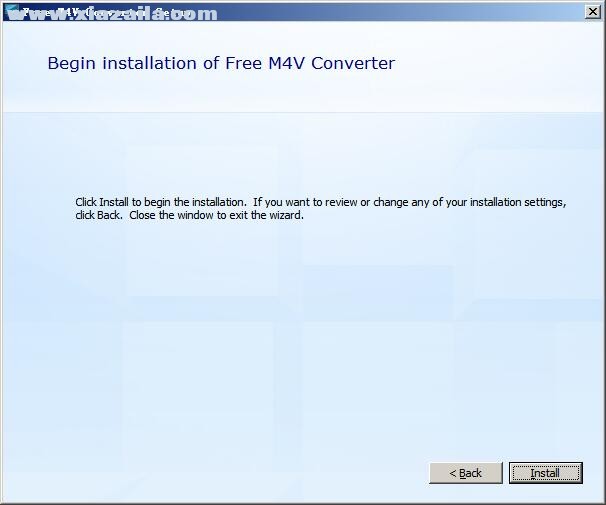 Free M4V Converter(M4V视频转换器) v2.0官方版