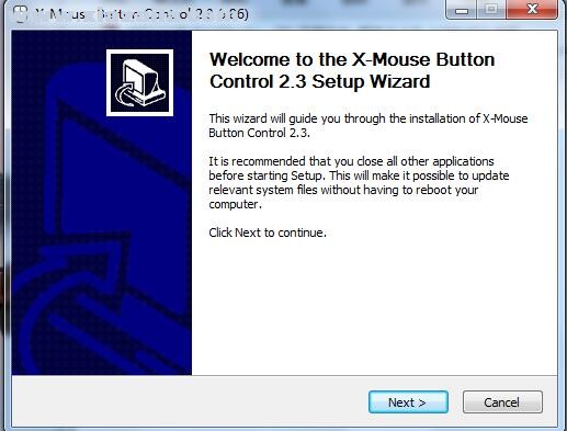 鼠标映射工具(X-Mouse Button Control) v2.3英文安装版
