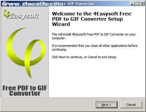 4Easysoft Free PDF to GIF Converter(PDF转GIF转换器) v3.3.18官方版