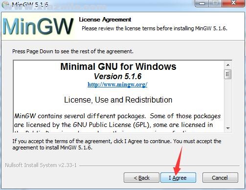 MinGW(GNU工具集合) v5.16官方版
